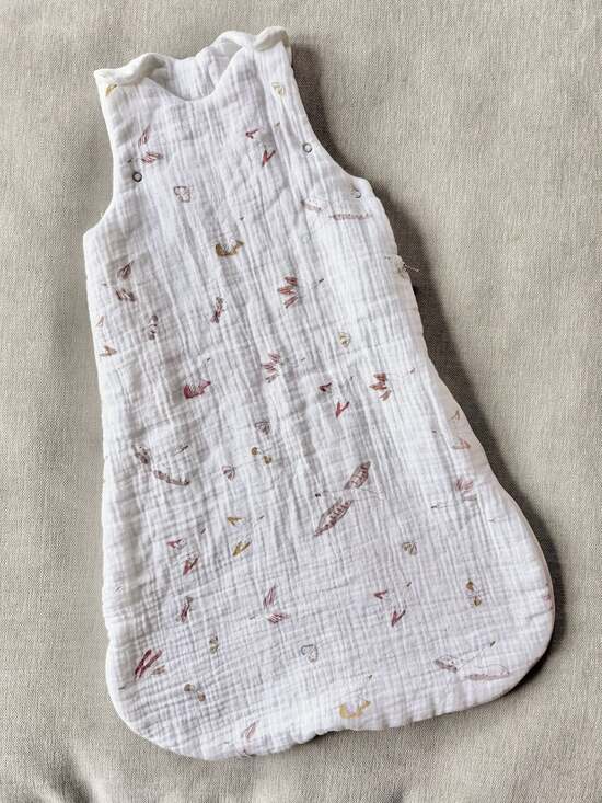 Pehr Other - Pehr Muslin Cotton Sleep Bag 0-9 Months White